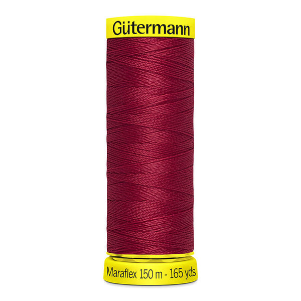 Gutermann Maraflex Elastic Thread 150m Burgundy/046